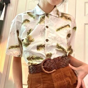 VINTAGE COCONUT PIER HAWAIIAN SHIRT